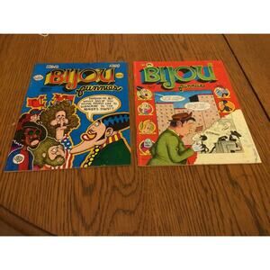 Bijou Funnies Lot #2&3 Williamson Crumb Kitchen Sink Underground Krupp 1st 1972